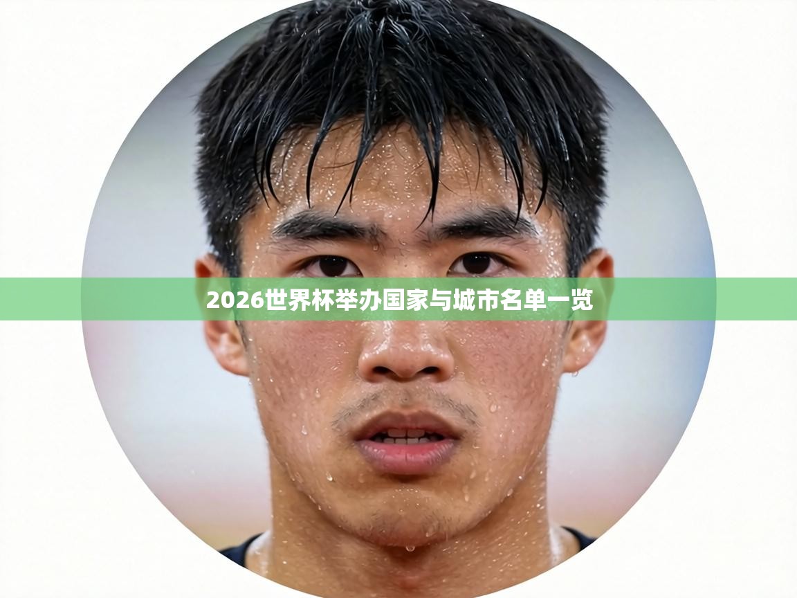 2026世界杯举办国家与城市名单一览